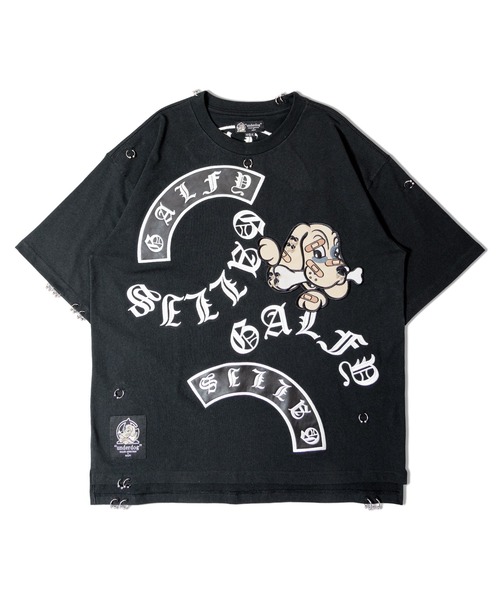 GALFY(ガルフィー)の「【別注】GA×GALFY-闇落ちピアスTee(Tシャツ/カットソー・メンズ・ホワイト/ブラック・XL/L)」の13枚目の写真