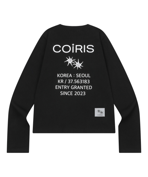 COIRIS（コイリス）の「ソウルシティアーカイブロングスリーブTシャツ（2カラー）（Tシャツ/カットソー・レディース・ブラック/ホワイト・FREE）」の9枚目の写真