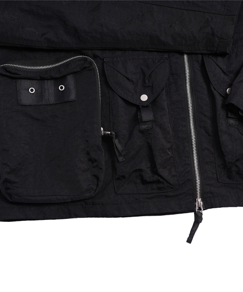 NIGHTWORKDEPT(ナイトワークデプト)の「Utility Nylon Flight Jacket_Black(ブルゾン・レディース・その他・MEDIUM/SMALL)」の3枚目の写真