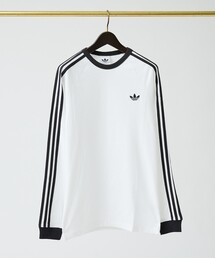 adidas（アディダス）の「【adidas originals/アディダスオリジナルス】THREE STRIPES 長袖Tシャツ / ユニセックス（Tシャツ/カットソー）」