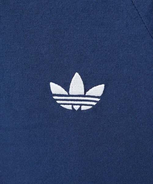 adidas(アディダス)の「【adidas originals/アディダスオリジナルス】THREE STRIPES 長袖Tシャツ / ユニセックス(Tシャツ/カットソー・メンズ・ホワイト/ダークネイビー/ブラック・M/XL/L)」の12枚目の写真