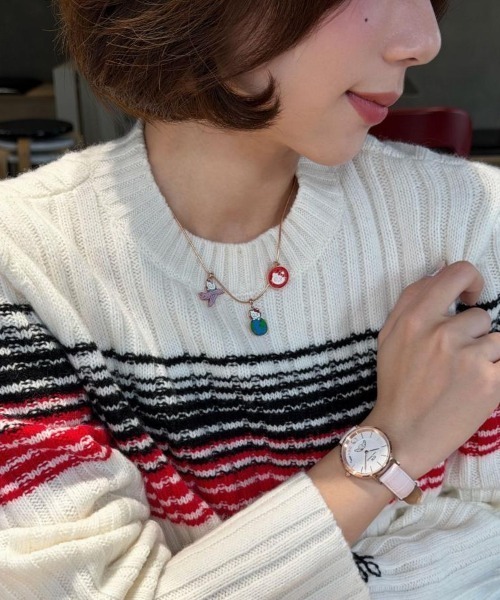 Daniel Wellington(ダニエルウェリントン)の「DW| Hello Kitty × Andre Petite Lune Combo(アナログ腕時計・レディース・ピンクゴールド・ONE SIZE)」の10枚目の写真