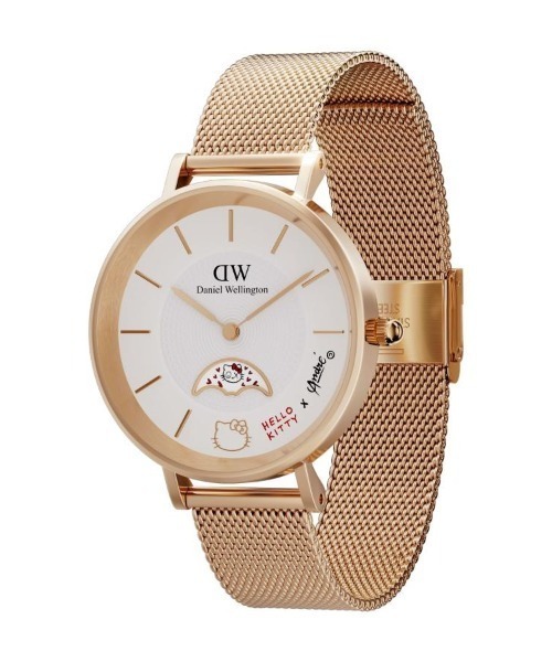 Daniel Wellington(ダニエルウェリントン)の「DW| Hello Kitty × Andre Petite Lune Combo(アナログ腕時計・レディース・ピンクゴールド・ONE SIZE)」の5枚目の写真