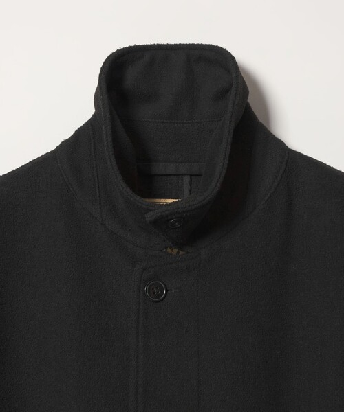 AVIREX(アヴィレックス)の「<AVIREX × Steven Alan> MELTON LONG COAT/アウター(ステンカラーコート・メンズ・ブラック・L/M/S)」の4枚目の写真
