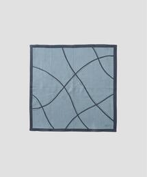 MARGARET HOWELL（マーガレットハウエル）の「LINEN FRAME HANKY（ハンカチ/ハンドタオル）」