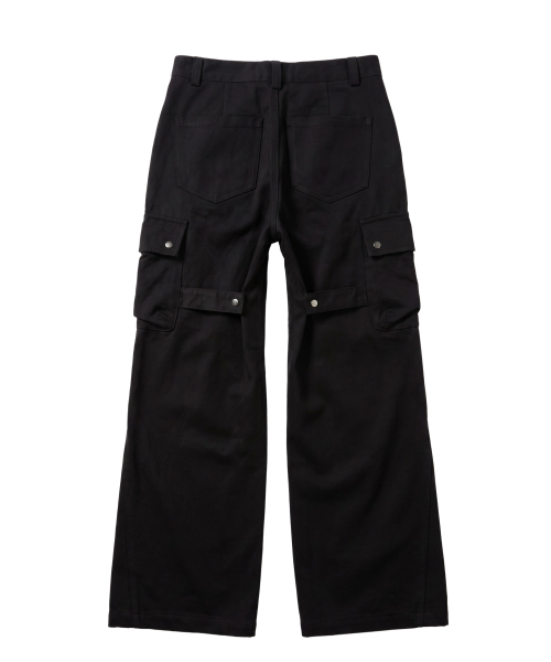 NIGHTWORKDEPT(ナイトワークデプト)の「SWITCH POCKET CARGO PANTS_BLACK(その他パンツ・レディース・その他・LARGE/SMALL/MEDIUM)」の2枚目の写真