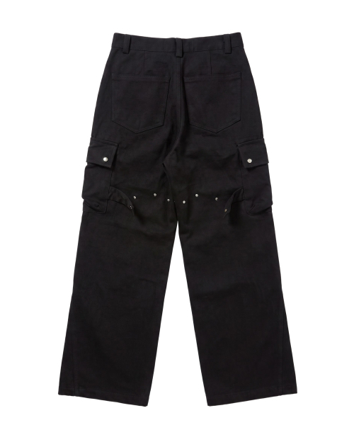 NIGHTWORKDEPT(ナイトワークデプト)の「SWITCH POCKET CARGO PANTS_BLACK(その他パンツ・レディース・その他・LARGE/SMALL/MEDIUM)」の3枚目の写真