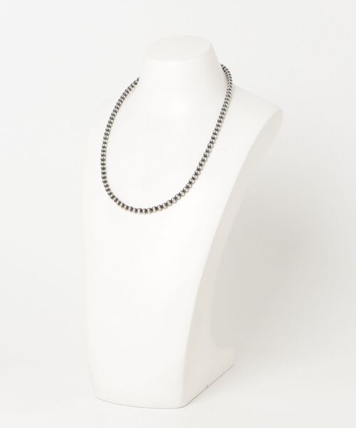 ERICKA NICOLAS BEGAY(エリッカ ニコラス ビゲイ)の「【ERICKA NICOLAS BEGAY】 NAVAJO PEARL NECKLACE / 5-50(ネックレス・メンズ・シルバー系1/シルバー系2・50㎝)」の8枚目の写真