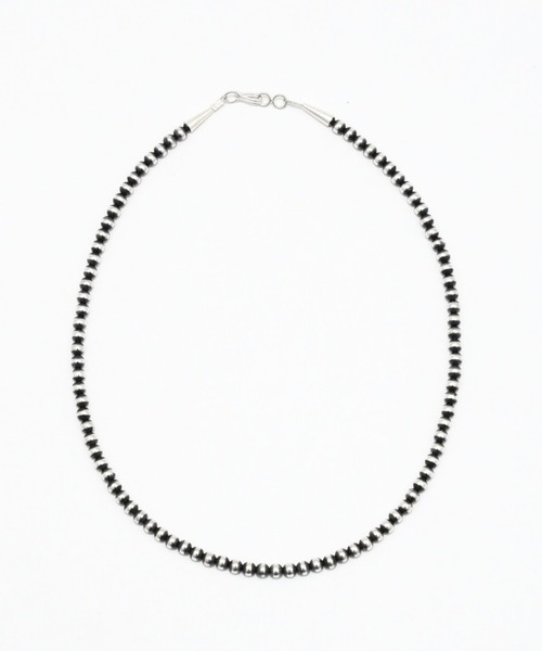 ERICKA NICOLAS BEGAY(エリッカ ニコラス ビゲイ)の「【ERICKA NICOLAS BEGAY】 NAVAJO PEARL NECKLACE / 5-50(ネックレス・メンズ・シルバー系1/シルバー系2・50㎝)」の6枚目の写真