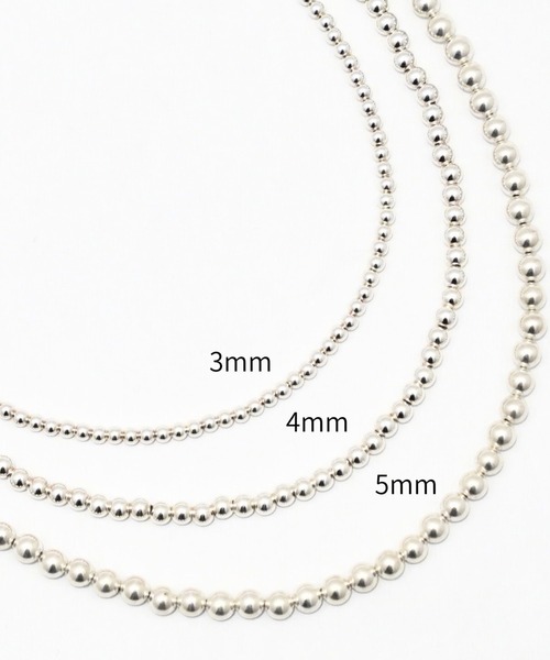 ERICKA NICOLAS BEGAY(エリッカ ニコラス ビゲイ)の「【ERICKA NICOLAS BEGAY】 NAVAJO PEARL NECKLACE / 5-50(ネックレス・メンズ・シルバー系1/シルバー系2・50㎝)」の5枚目の写真