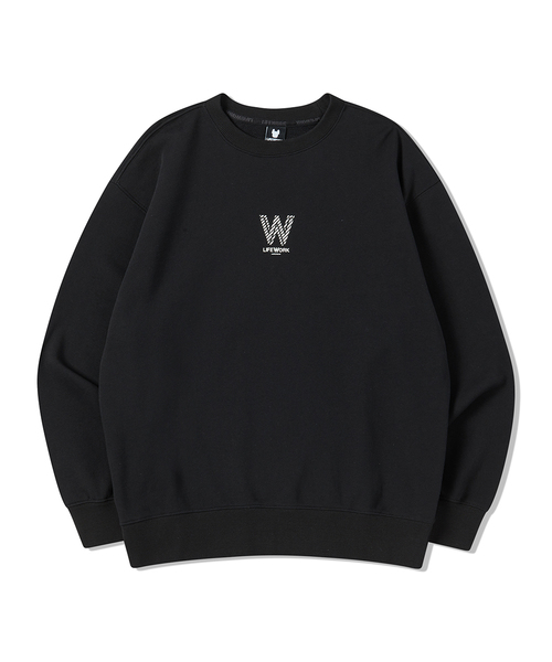 LIFE WORK（ライフワーク）の「Wストライプスウェット（スウェット・メンズ・チャコールグレー/ブラック・X-SMALL/S/M/L）」の2枚目の写真