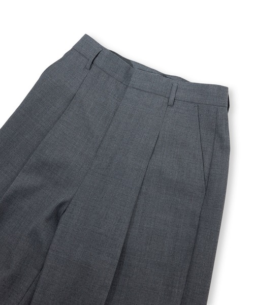 ADAM ET ROPE'(アダムエロペ)の「ガチャベルト付きTRWスラックス(スラックス・レディース・チャコールグレー/ネイビー/グレー・38/36)」の15枚目の写真