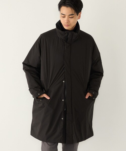 SHIPS Colors（シップス カラーズ）の「〈撥水・防風・防花粉〉All Weather Tex パディング モッズコート◆（モッズコート・メンズ・ブラック/オリーブ・LARGE/MEDIUM/X-LARGE）」の20枚目の写真