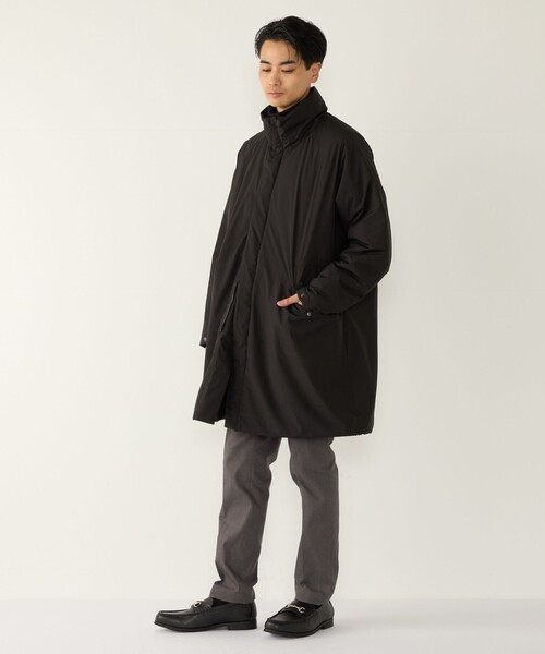 SHIPS Colors（シップス カラーズ）の「〈撥水・防風・防花粉〉All Weather Tex パディング モッズコート◆（モッズコート・メンズ・ブラック/オリーブ・LARGE/MEDIUM/X-LARGE）」の11枚目の写真