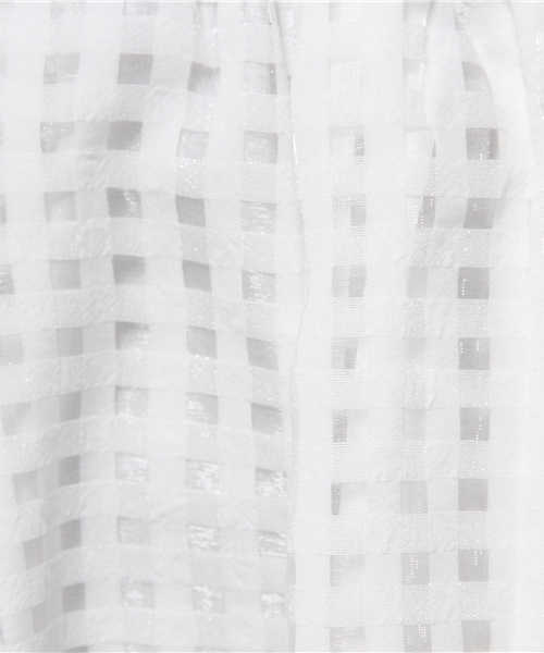 ikka（イッカ）の「シアチェックスカート（スカート・レディース・ネイビー/ホワイト・MEDIUM/LARGE）」の9枚目の写真