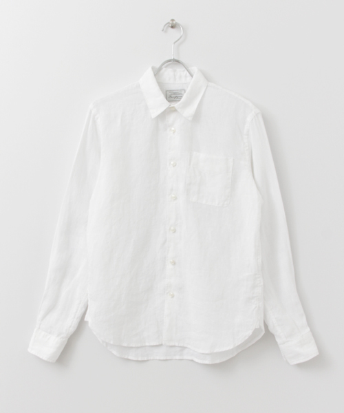 URBAN RESEARCH DOORS MENS（アーバンリサーチ ドアーズ メンズ）の「DOORS Linen LONG-SLEEVE Shirts（シャツ/ブラウス・メンズ・ブルー/ホワイト/グリーン/ストライプ/チェック・40/38）」の20枚目の写真