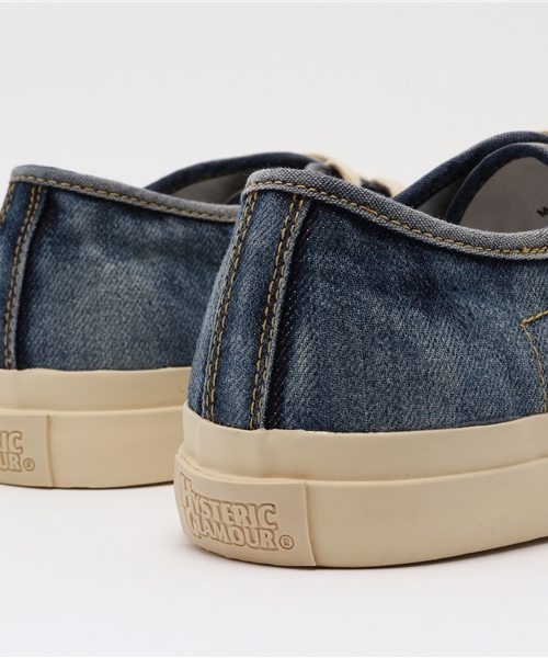 HYSTERIC GLAMOUR（ヒステリックグラマー）の「TOEプリントローカットスニーカー（スニーカー・メンズ・インディゴブルー・26cm/27cm/28cm）」の8枚目の写真