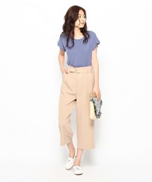 AG by aquagirl | ベルト付きワイドパンツ(その他パンツ)