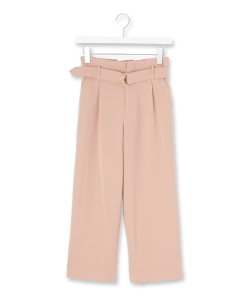 AG by aquagirl（エージーバイアクアガール）の「ベルト付きワイドパンツ（その他パンツ・レディース・ブラウン/ピンク/ベージュ/ブラック・36/38）」の4枚目の写真