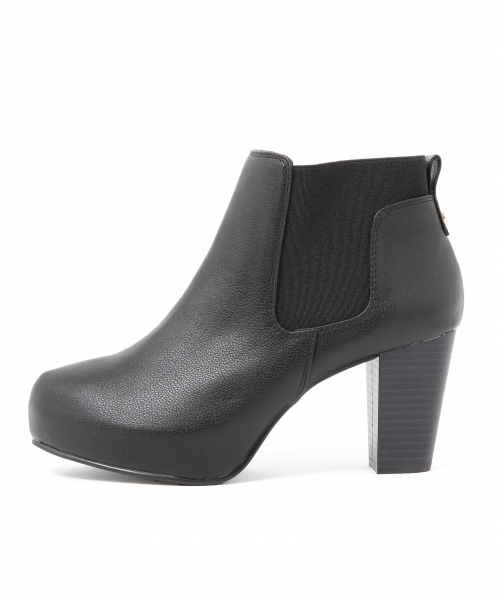 Heather(ヘザー)の「サイドゴアブーツ2 738631(ブーツ・レディース・ブラック/ブラウン・LARGE/MEDIUM/SMALL)」の3枚目の写真