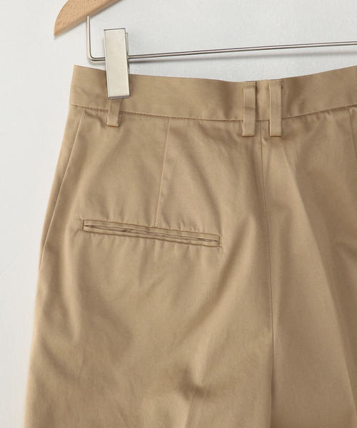 Steven Alan（スティーブンアラン）の「＜Steven Alan＞∴COMPACT WEAPON WIDE TROUSERS 2/ﾁﾉ ◇（チノパンツ・レディース・ブラック/ベージュ/ワインレッド・SMALL/MEDIUM/LARGE/X-SMALL）」の8枚目の写真