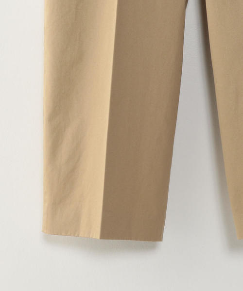 Steven Alan（スティーブンアラン）の「＜Steven Alan＞∴COMPACT WEAPON WIDE TROUSERS 2/ﾁﾉ ◇（チノパンツ・レディース・ブラック/ベージュ/ワインレッド・SMALL/MEDIUM/LARGE/X-SMALL）」の9枚目の写真