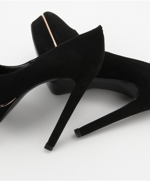 CHARLES & KEITH（チャールズ & キース）の「コントラストディテールパンプス / CONTRAST DETAIL PUMPS（パンプス・レディース・ライトベージュ/ブラック・23cm/24cm/22.5cm/23.5cm/24.5cm/22cm）」の8枚目の写真