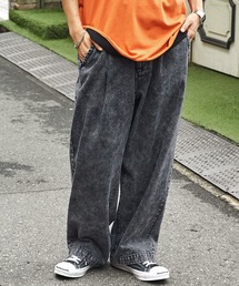 ワイドバルーンデニムパンツ(10oz DENIM)