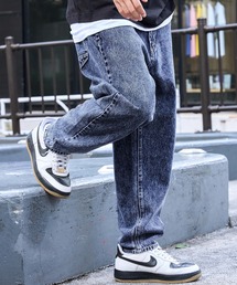 MONO-MART | ワイドテーパードバルーンデニムパンツ(10oz DENIM)(デニムパンツ)