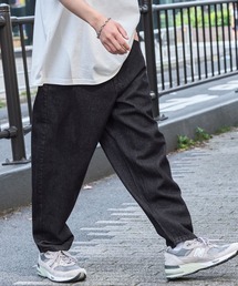 ワイドバルーンデニムパンツ(10oz DENIM)