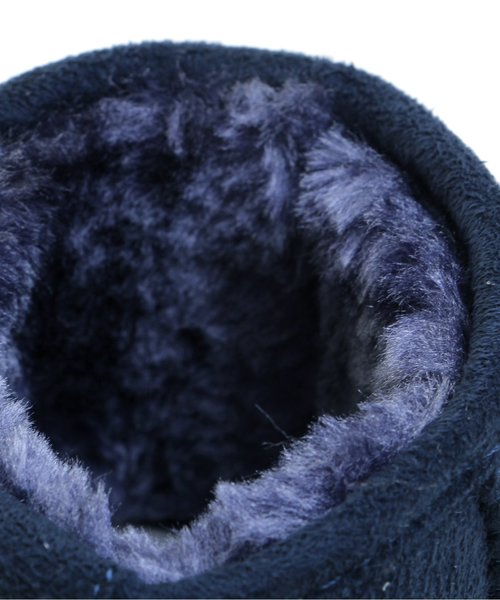 Ampersand(アンパサンド)の「トドラーボアショートブーツ(ブーツ・キッズ・ブラック/レッド/ベージュ/エメラルド/ネイビー/レインボー/ブラウン/チャコール・20/21/18/16/17/19)」の21枚目の写真