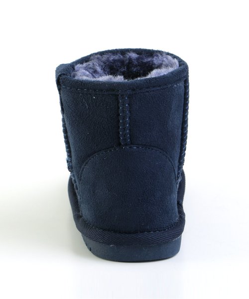 Ampersand(アンパサンド)の「トドラーボアショートブーツ(ブーツ・キッズ・ブラック/レッド/ベージュ/エメラルド/ネイビー/レインボー/ブラウン/チャコール・20/21/18/16/17/19)」の18枚目の写真