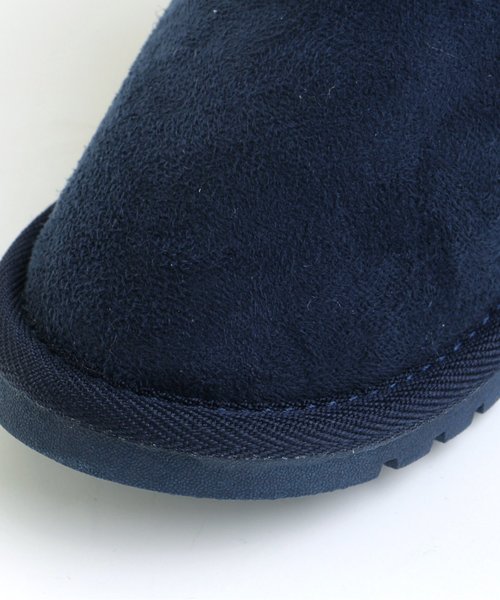 Ampersand(アンパサンド)の「トドラーボアショートブーツ(ブーツ・キッズ・ブラック/レッド/ベージュ/エメラルド/ネイビー/レインボー/ブラウン/チャコール・20/21/18/16/17/19)」の9枚目の写真