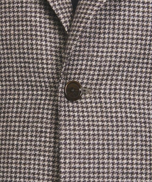 UNITED ARROWS（ユナイテッドアローズ）の「UADT ハウンドトゥース ピークド 2B ジャケット（テーラードジャケット・メンズ・ブラウン・52/42/54/46/44/50）」の9枚目の写真