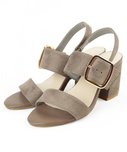 ORiental TRaffic（オリエンタルトラフィック）の「春夏★バックルモチーフサンダル★8212（サンダル・レディース・ブラック/グレー/レッド・L/M/S/LL/3L/SS）」の5枚目の写真