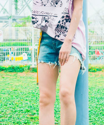 RNA | T0982 ベーシックダメージハーフパンツ(デニムパンツ)