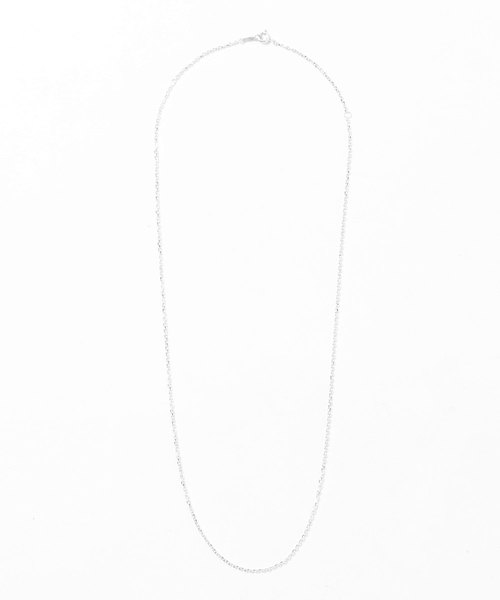 SIENA ROSE（シエナロゼ）の「シルバーチェーン[あずき・60cm]（ネックレス・レディース・シルバー・FREE）」の2枚目の写真
