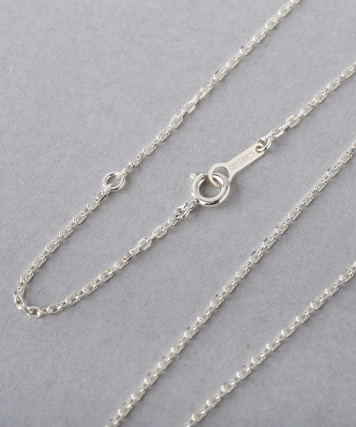 SIENA ROSE（シエナロゼ）の「シルバーチェーン[あずき・60cm]（ネックレス・レディース・シルバー・FREE）」の4枚目の写真