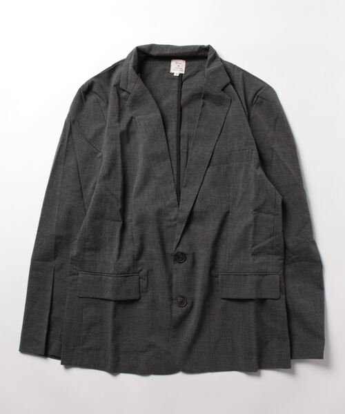 Revo.(レボ)の「【Revo.】ストレッチ グレンチェック テーラードジャケット/メンズ(テーラードジャケット・メンズ・モカ/グレー/チャコールグレー・LARGE/MEDIUM)」の1枚目の写真