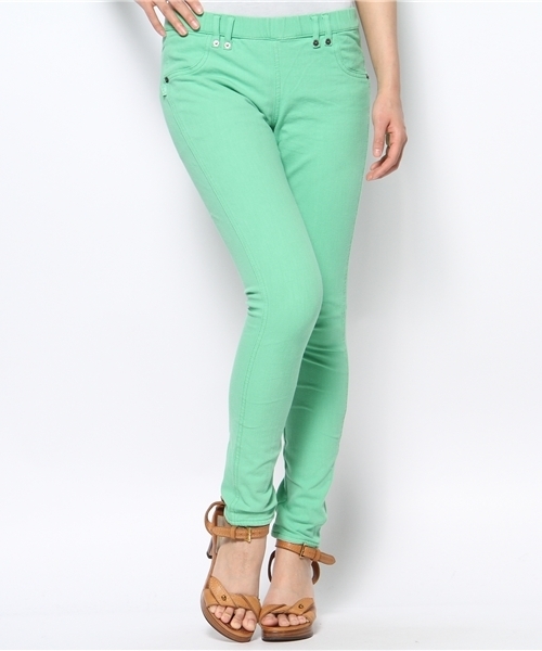 BEAMS LIGHTS Women's（ビームスライツ ウィメンズ）の「○Legz SKIN / VANDA（その他パンツ・レディース・ブラック/オレンジ/グリーン/パープル・36/38）」の12枚目の写真