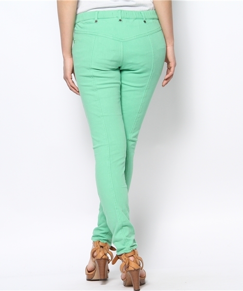 BEAMS LIGHTS Women's（ビームスライツ ウィメンズ）の「○Legz SKIN / VANDA（その他パンツ・レディース・ブラック/オレンジ/グリーン/パープル・36/38）」の6枚目の写真