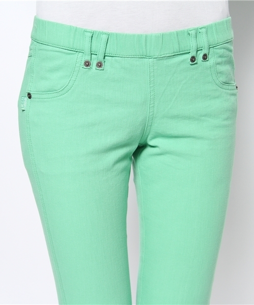 BEAMS LIGHTS Women's（ビームスライツ ウィメンズ）の「○Legz SKIN / VANDA（その他パンツ・レディース・ブラック/オレンジ/グリーン/パープル・36/38）」の7枚目の写真