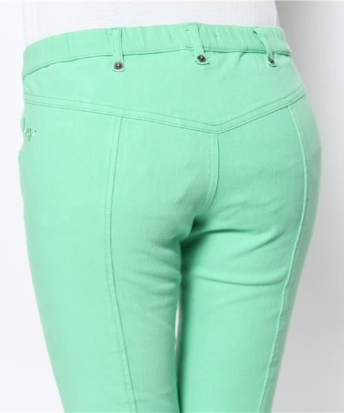 BEAMS LIGHTS Women's（ビームスライツ ウィメンズ）の「○Legz SKIN / VANDA（その他パンツ・レディース・ブラック/オレンジ/グリーン/パープル・36/38）」の8枚目の写真