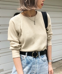 PAGEBOY | 【WEB限定】ワッフル7分袖プルオーバー(Tシャツ/カットソー)