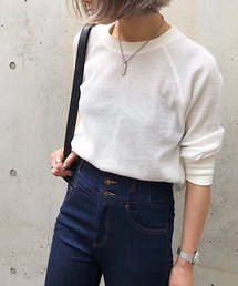 PAGEBOY | 【WEB限定】ワッフル7分袖プルオーバー(Tシャツ/カットソー)