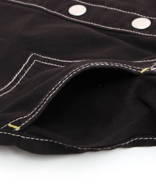 algy(アルジー)の「ベルト付き前ボタンスカート(スカート・キッズ・ベージュ/ブラック/レッド・XX-SMALL/X-SMALL/MEDIUM/SMALL)」の14枚目の写真