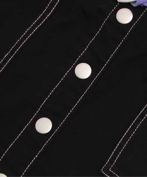 algy(アルジー)の「ベルト付き前ボタンスカート(スカート・キッズ・ベージュ/ブラック/レッド・XX-SMALL/X-SMALL/MEDIUM/SMALL)」の15枚目の写真