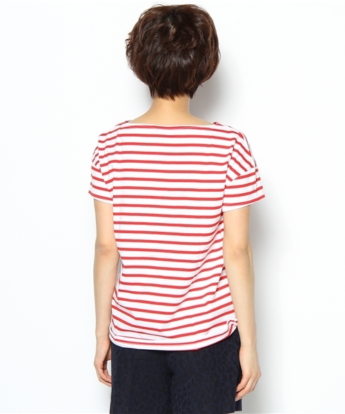ORCIVAL（オーシバル）の「[ORCIVAL(オーシバル)] 40/2BOR S/S POカットソー（Tシャツ/カットソー・レディース・レッド/ロイヤルブルー・フリー）」の5枚目の写真