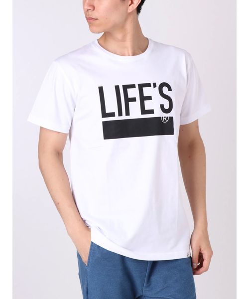 LIFEプリントTシャツ LIFEプリントTシャツ