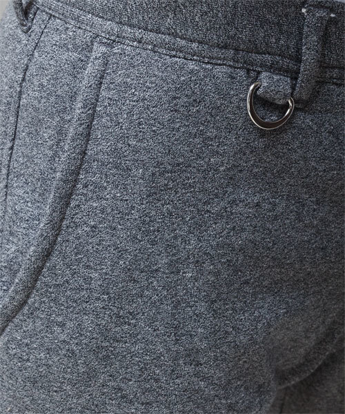 NANO universe(ナノユニバース)の「Jerseyスラックス クロップド(スラックス・メンズ・グレー/チャコール・SMALL/MEDIUM/LARGE/X-LARGE)」の7枚目の写真